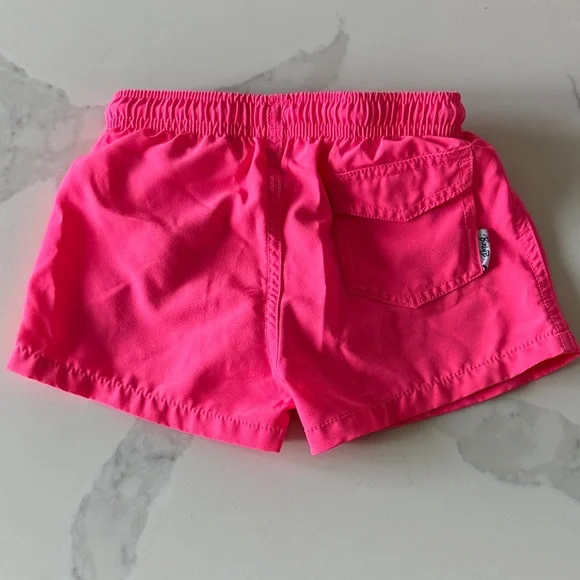 Bright Pink Binky Bro Swim Shorts - Picture 2 of 2